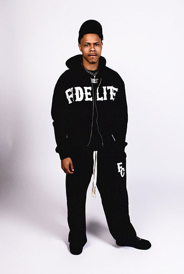 Fidelite "Classic Retro" Sweatsuit - Black