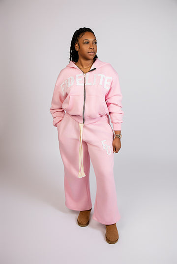 Fidelite "Classic Retro" Sweatsuit - Pink
