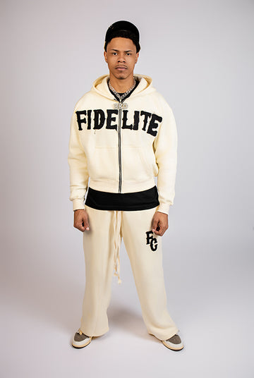 Fidelite "Classic Retro" Sweatsuit - Cream