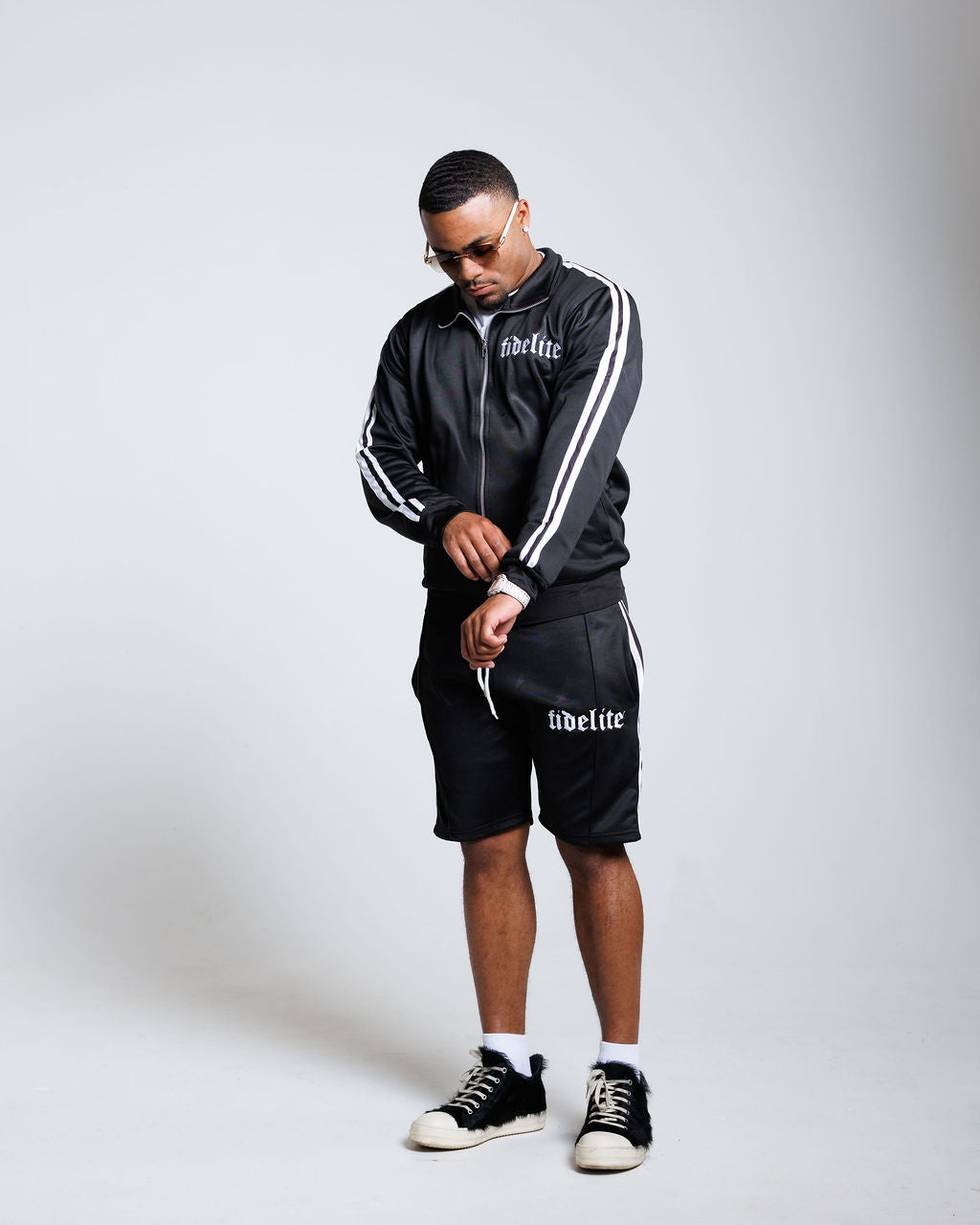 Black Fidelite Tracksuit