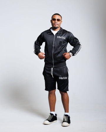Black Fidelite Tracksuit